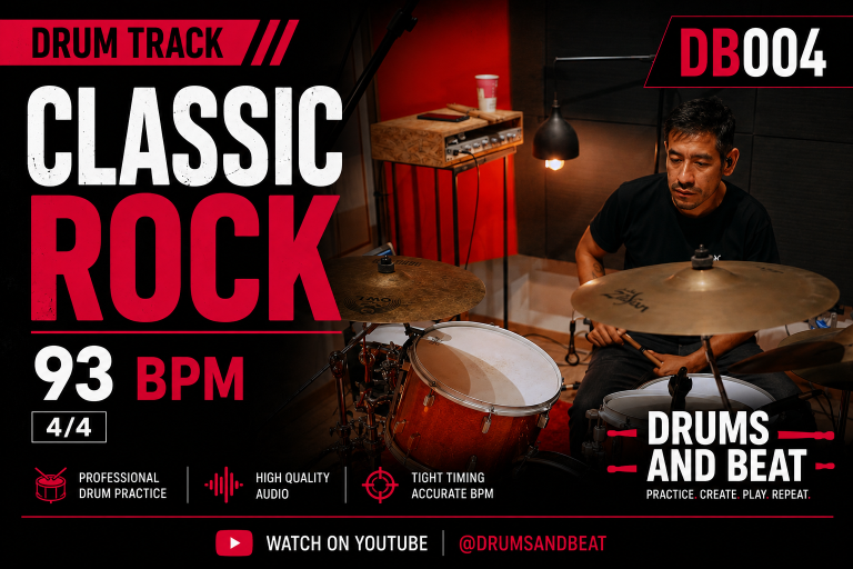 DB004 — Classic Rock Drum Track thumbnail